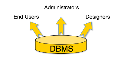 A typical DBMS has users with different rights and permissions who use it for different purposes. Some users retrieve data and some back it up. The users of a DBMS can be broadly categorized as follows −